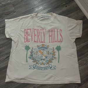 daydreamer Beverly Hills crop top